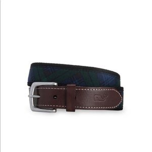 NWT Vineyard Vines Blackwatch Canvas Belt